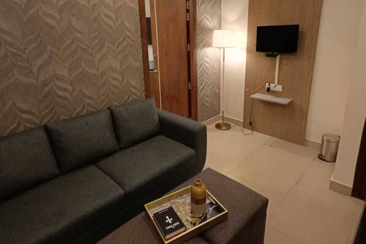 Sviitti, kaupunkinäköala | Oleskelualue