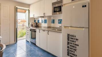 Leilighet, 3 soverom | Eget kjøkken | Mikrobølgeovn, kokeplater, espressomaskin og vannkoker