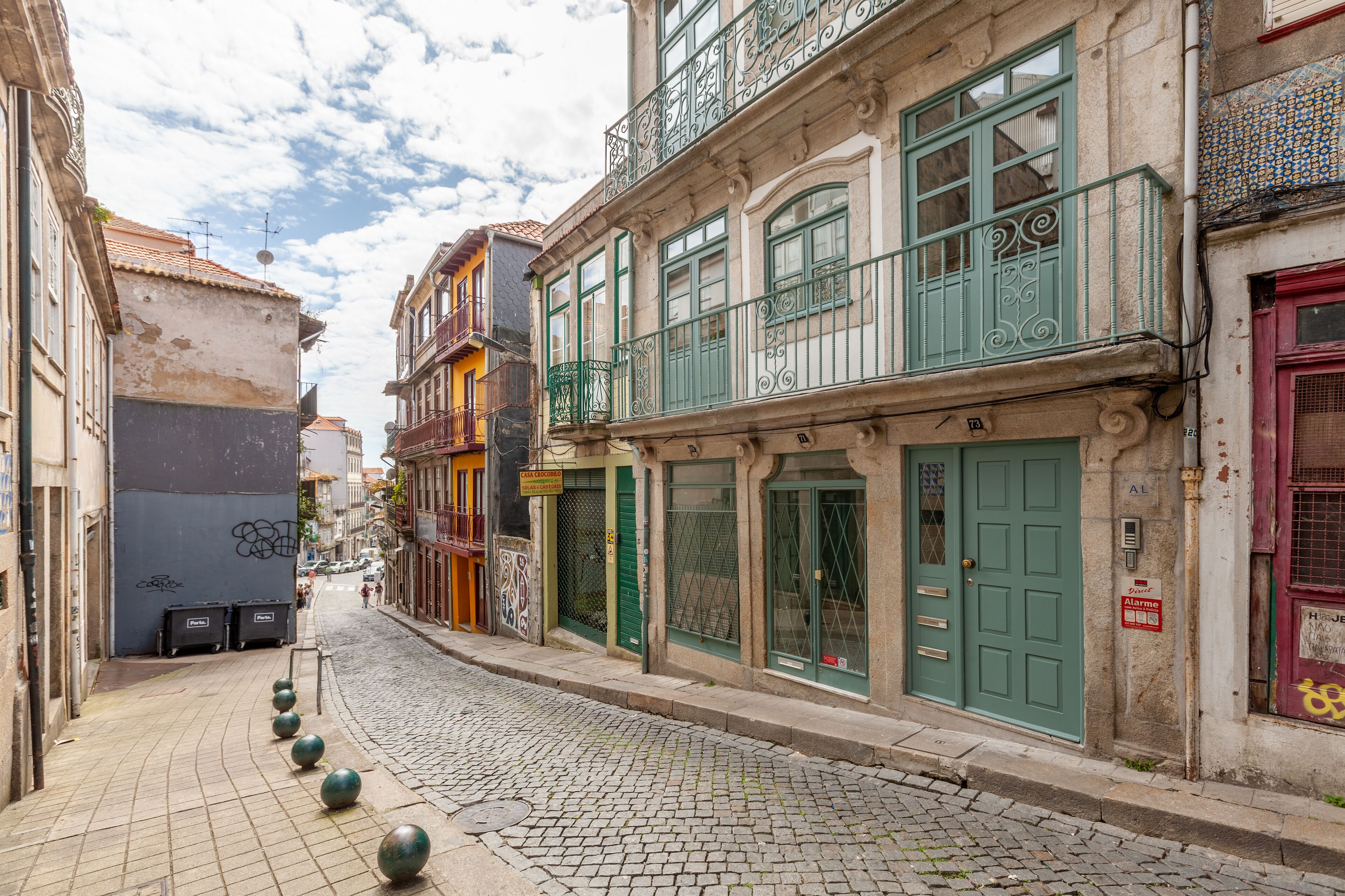 Façade de l’hébergement