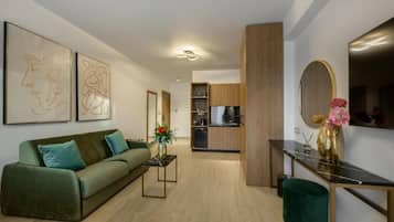 Leilighet – deluxe | Oppholdsområde