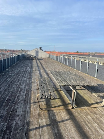 Restaurante al aire libre. Cozy 1-bedroom Apartment in Central Hvidovre, Copenhagen