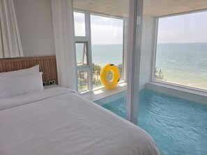 Suite, vue mer | Piscine
