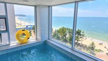 Sviitti, merinäköala | Ylelliset vuodevaatteet, ilmainen Wi-Fi, vuodevaatteet