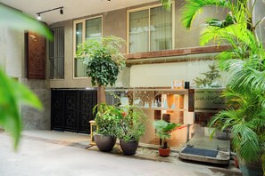 Façade de l’hébergement