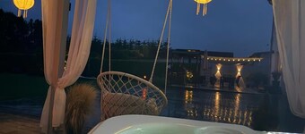 Apartment 'Idyllisches Dorfhaus Vor Usedom' with Private Pool, Private Terrace and Wi-Fi