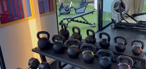 Fitnessbereich