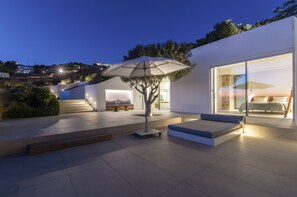 Terrace/patio - Villa Teseo with private pool - My Rental Homes (Mykonos)