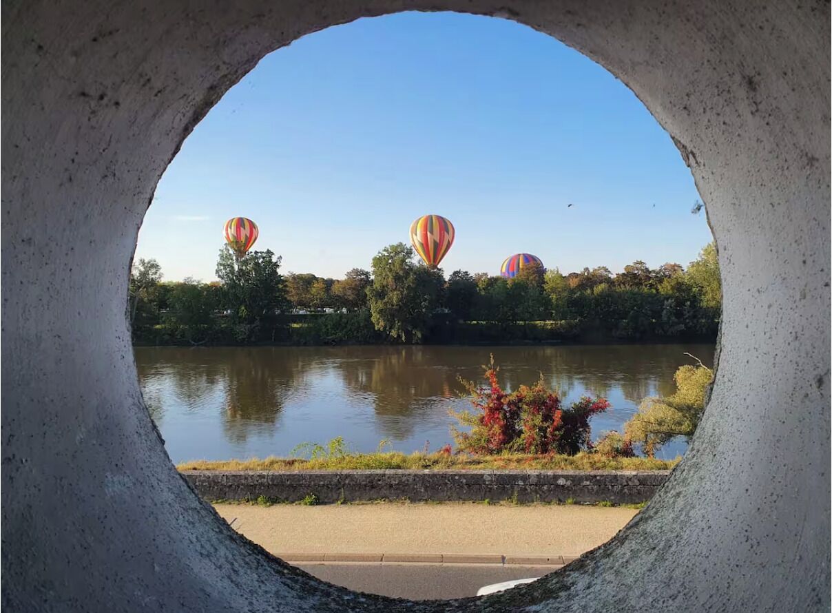 Vue depuis l’hébergement