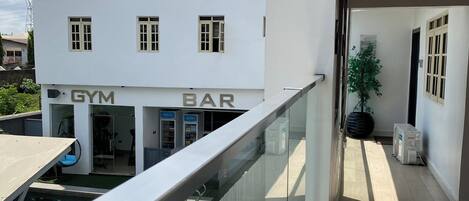 Fassade der Unterkunft