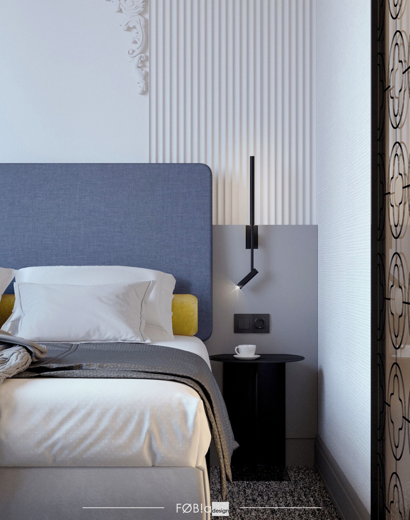 Cofres nos quartos, escrivaninha, espaço de trabalho para notebook