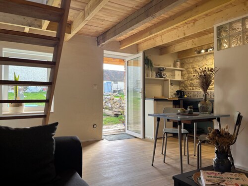 Écogite à la ferme rénové à 14 km des plages 2caps