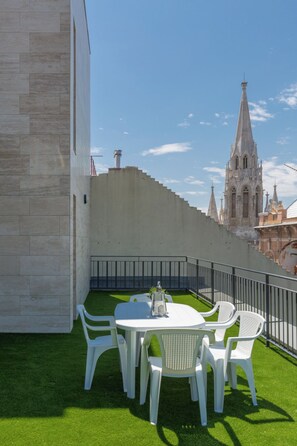 特級頂層客房, 庭園景 | 室外用餐