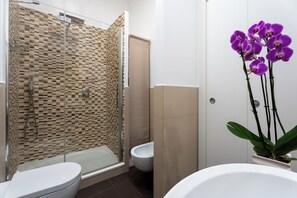 Apartment, 2 Bedrooms, Balcony | Bathroom | Shower, free toiletries, hair dryer, towels - YourHome - Lady Lucy Holiday Home (Meta)