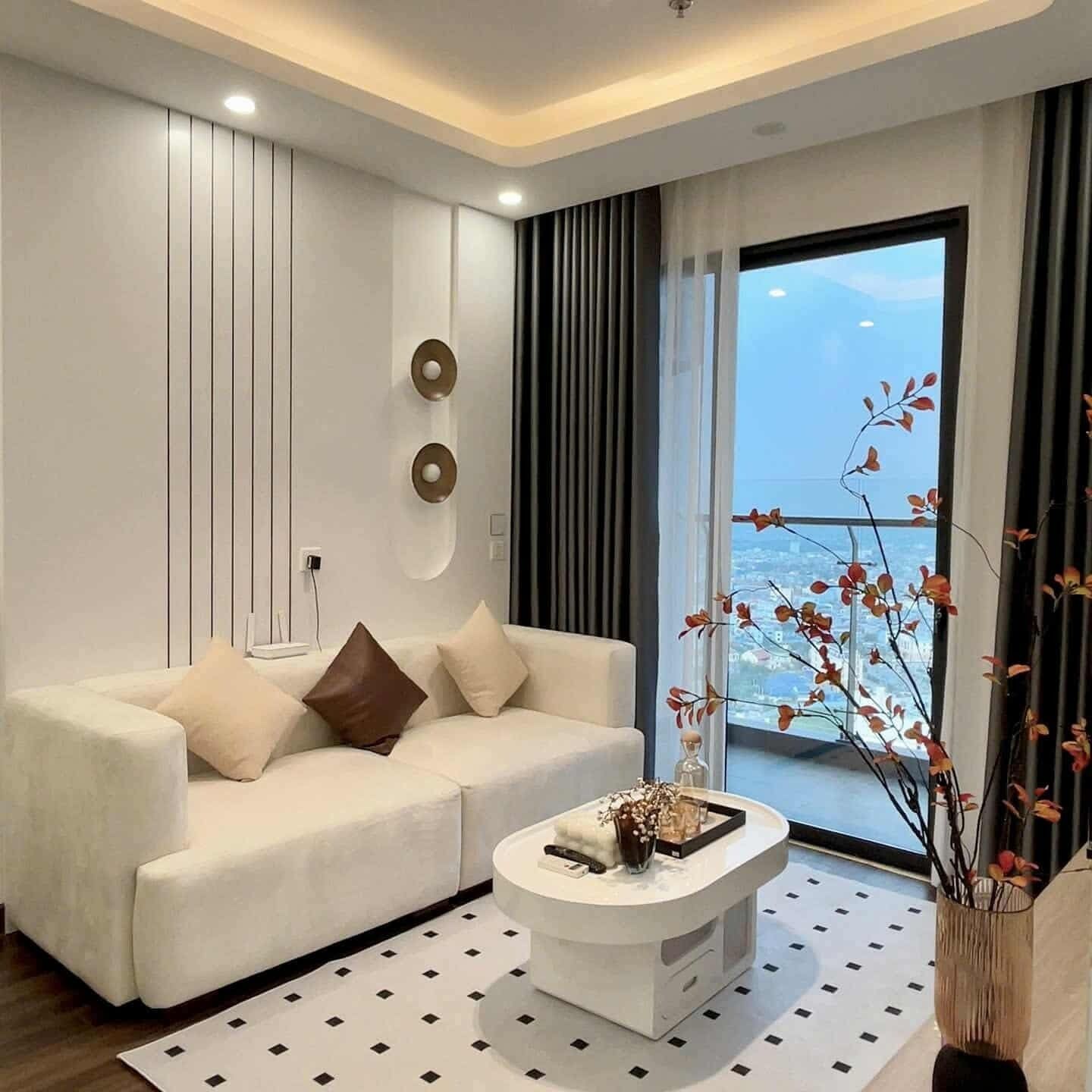 Executive Apartment, 2 Bedrooms, 2 Bathrooms, City View | Living area