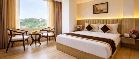 Kahden hengen deluxe-huone | Ilmainen Wi-Fi