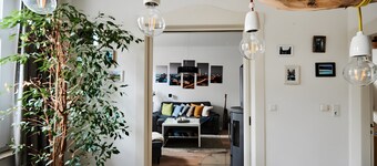 Unique Carpenter’s Apartment with Sea View, Balcony, and Wi-Fi