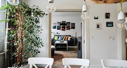 Unique Carpenter’s Apartment with Sea View, Balcony, and Wi-Fi