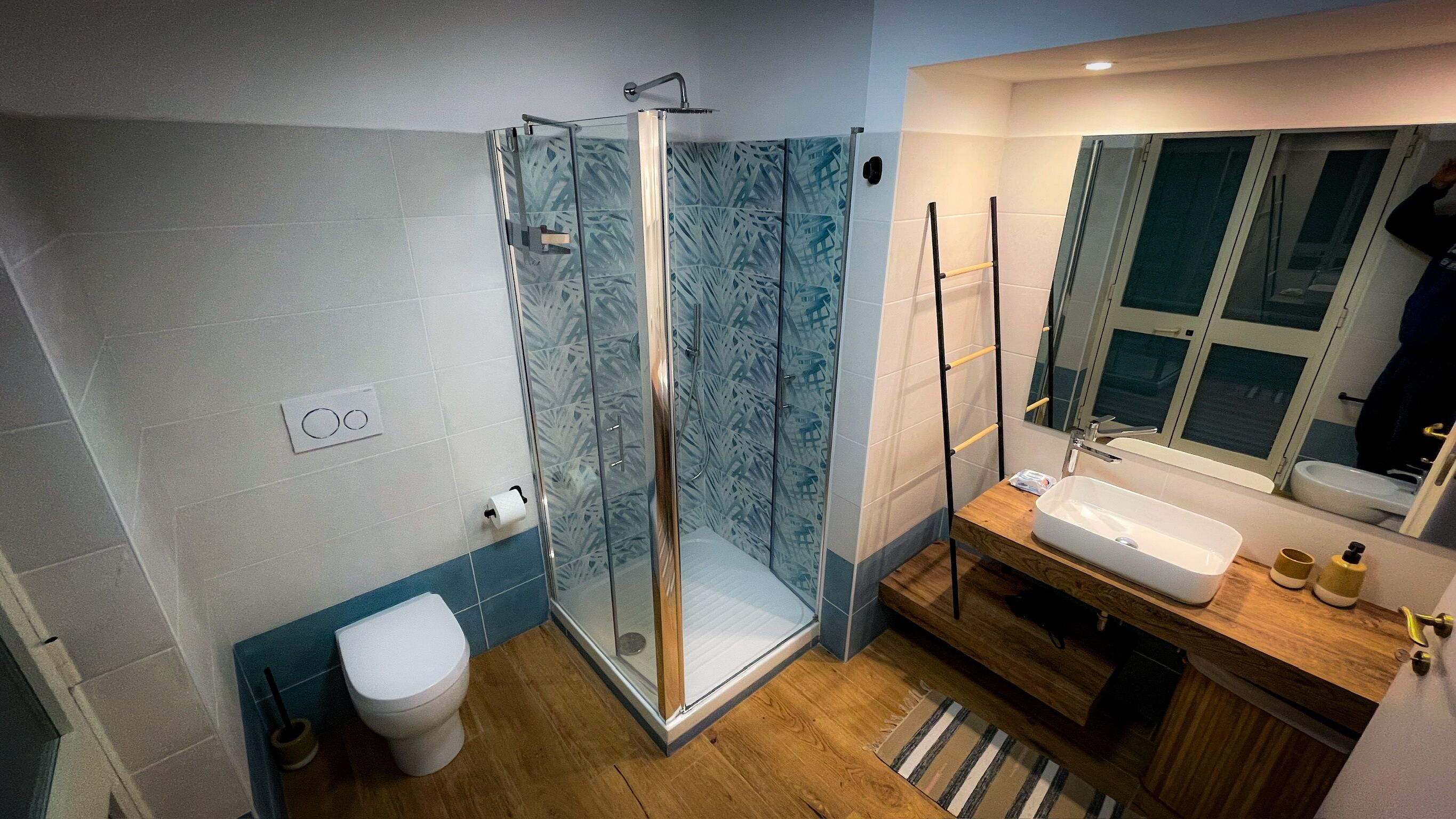 Deluxe-Doppelzimmer, Nichtraucher, eigenes Bad (Camera 4 (Ulivi)) | Badezimmer