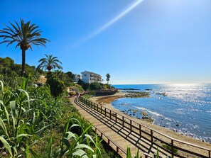 Beach - Sunny Garden Apartment Miraflores, near beach (Mijas Costa)