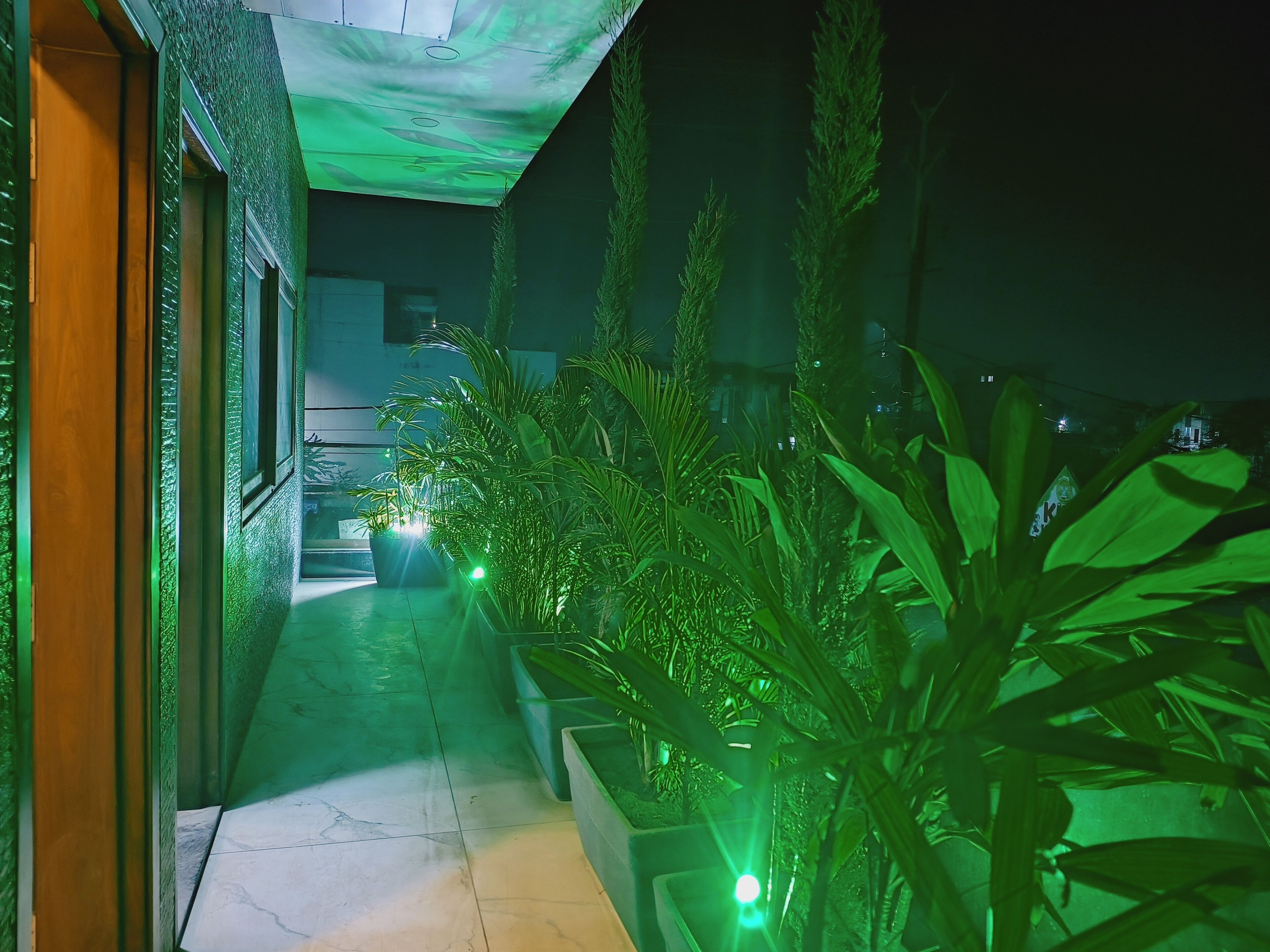 Enceinte de l’hébergement