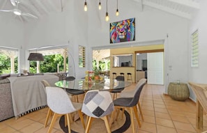 Dining - Homerez - Villa Saint-François (Saint-François)