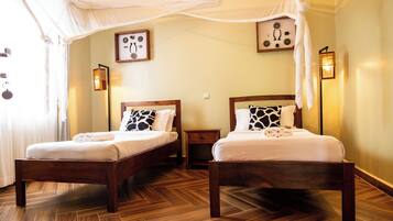 Klassieke kamer, 1 twee- of 2 eenpersoonsbedden | Individueel gemeubileerd, gratis wifi