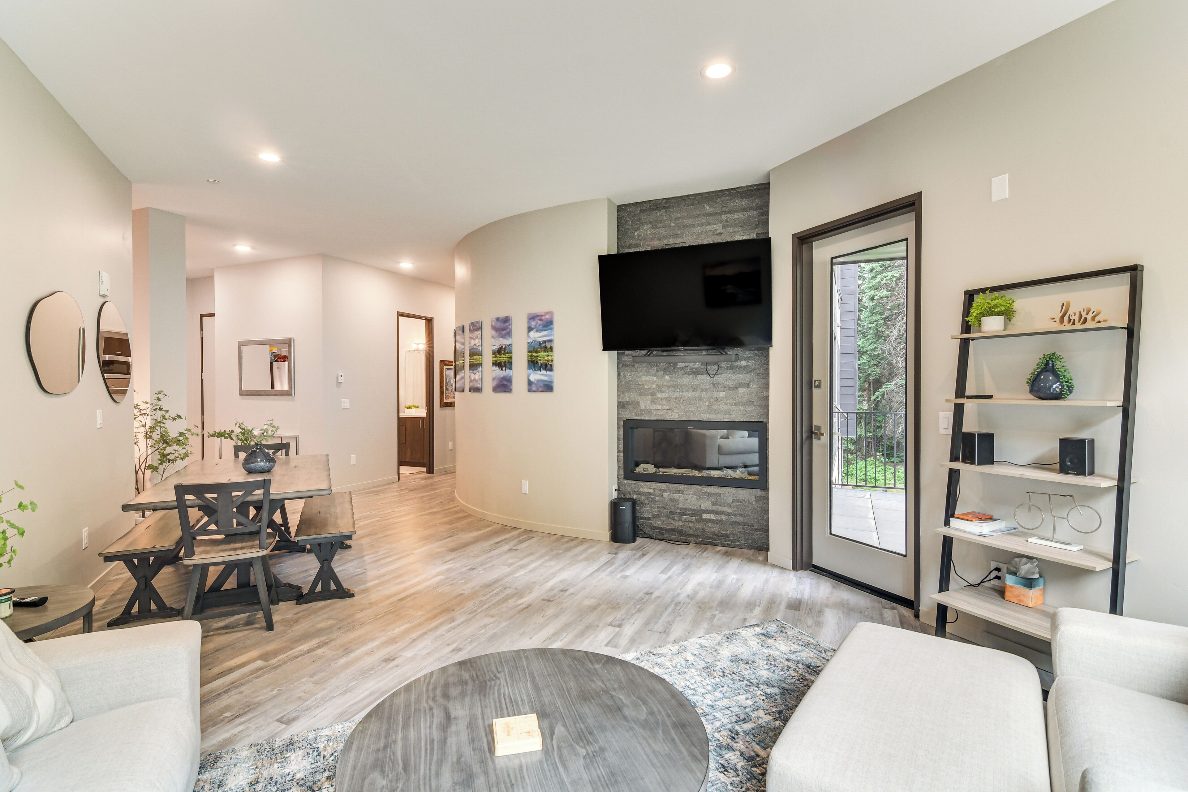 Façade de l’hébergement