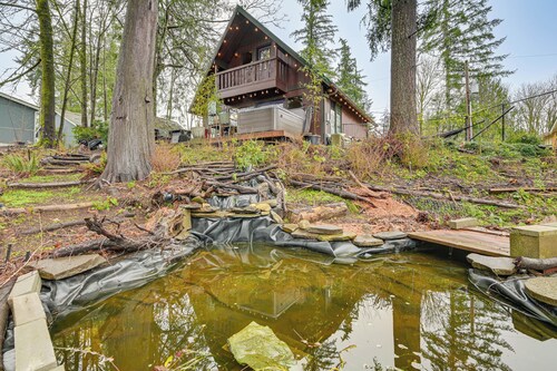 Private Hot Tub! A-frame Hideaway By Oakland Bay