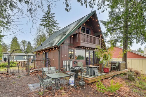 Private Hot Tub! A-frame Hideaway By Oakland Bay