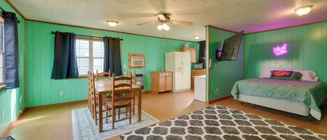 Fachada de la propiedad