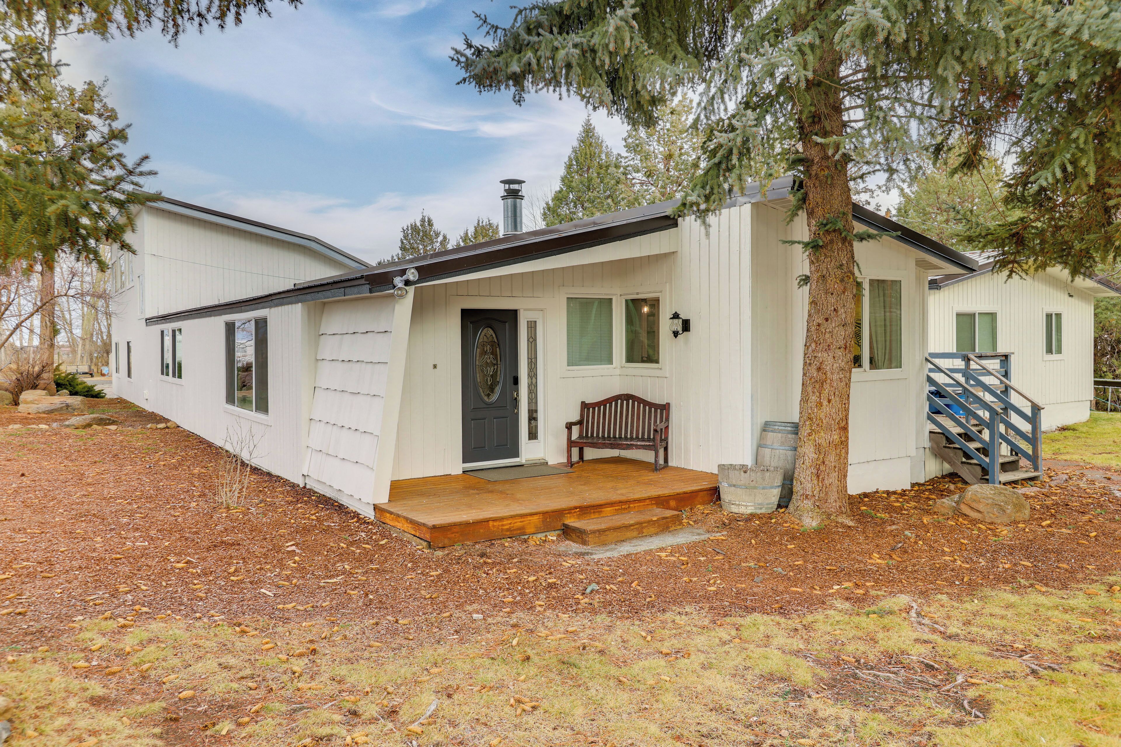 Façade de l’hébergement 