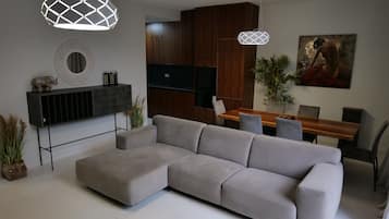 Superior Villa, Sea View | Living area