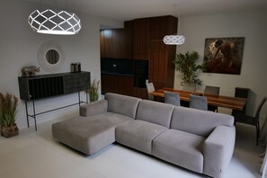 Superior Villa, Sea View | Living area - Stay By Ilvesta Olea (Himarë)