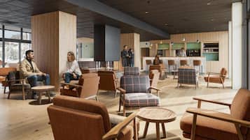 Apartment | Bar (on property)