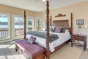 House (4 Bedrooms) | Interior - 2-tier Dock w/ Lift! Jordan Lake Family Retreat (Titus)