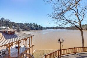 House (4 Bedrooms) | Interior - 2-tier Dock w/ Lift! Jordan Lake Family Retreat (Titus)