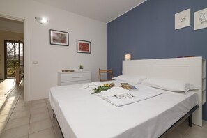 Mobile Unterkunft | 2 Schlafzimmer, Bettwäsche