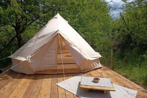 Overnattingsstedets uteområder