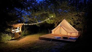 Overnattingsstedets uteområder