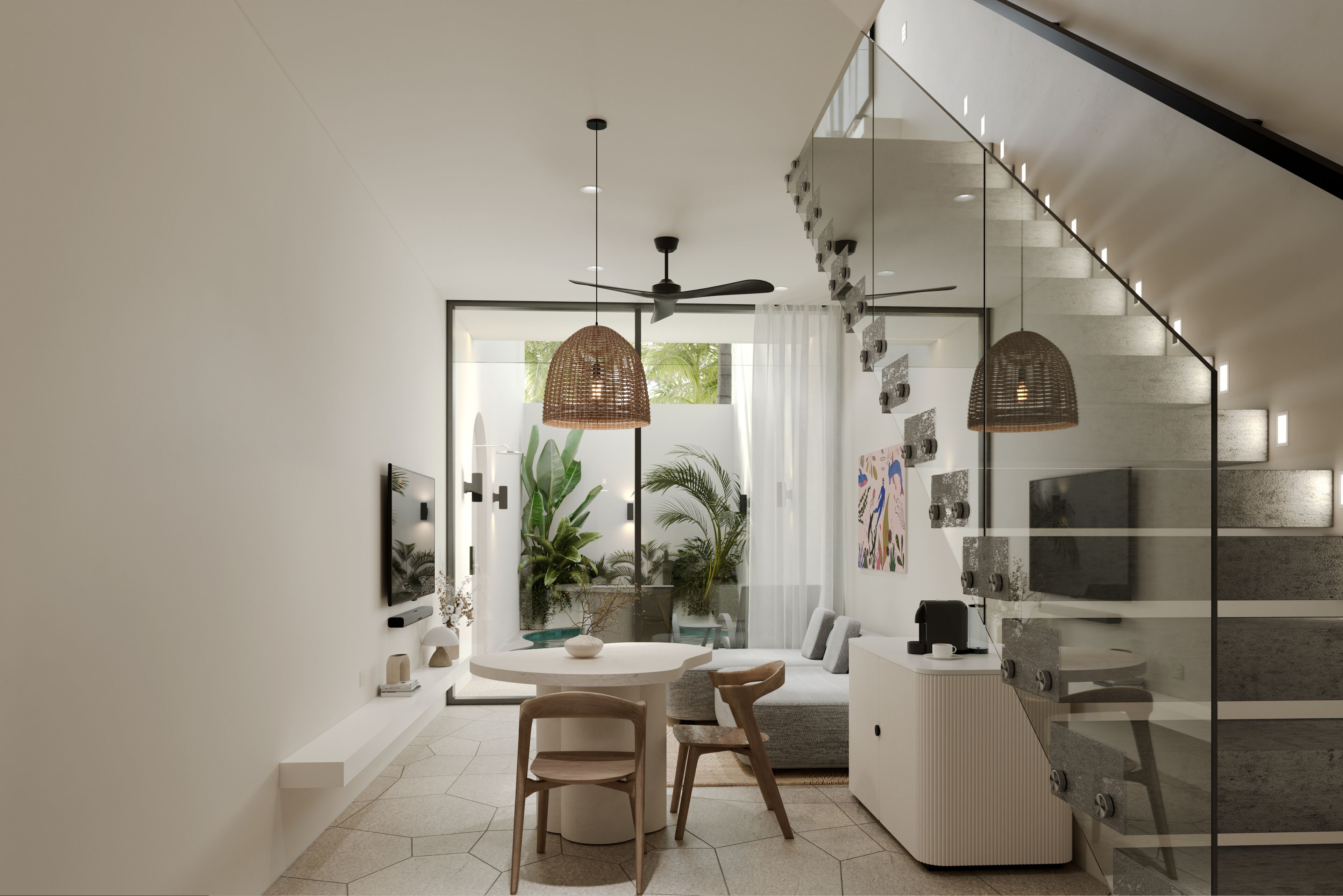 Villa, 1 Bedroom, Private Pool | Interior