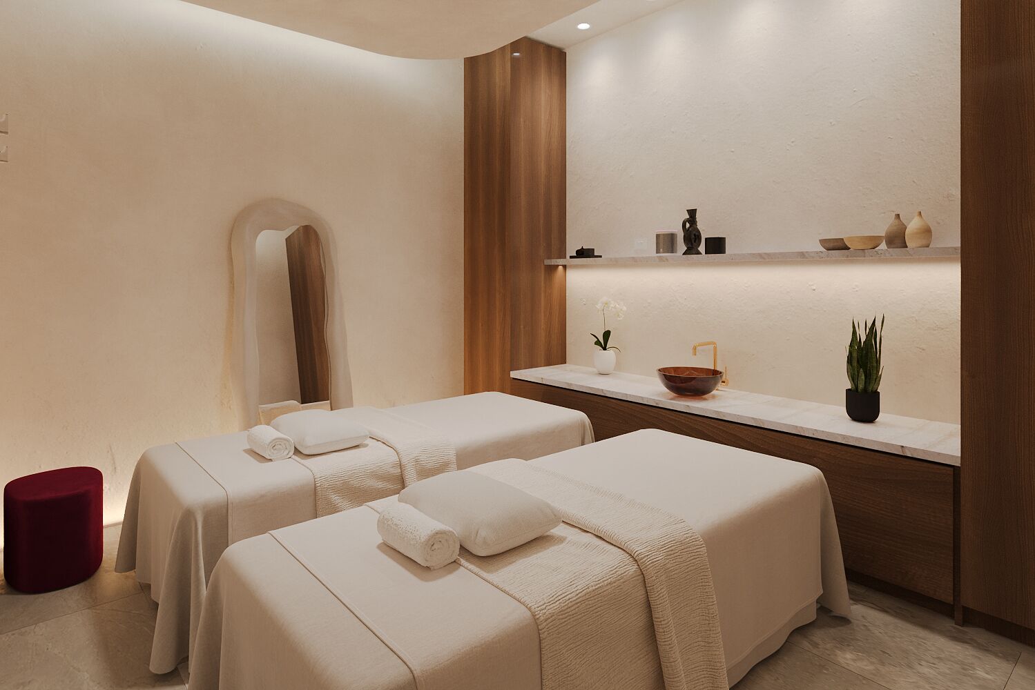 Couples treatment rooms