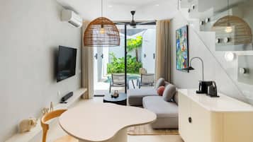 Villa, 1 chambre, piscine privée | Salle à manger