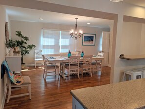 Dining - 5 Bedroom oceanside house with a beach view from the decks! (Bethany Beach)