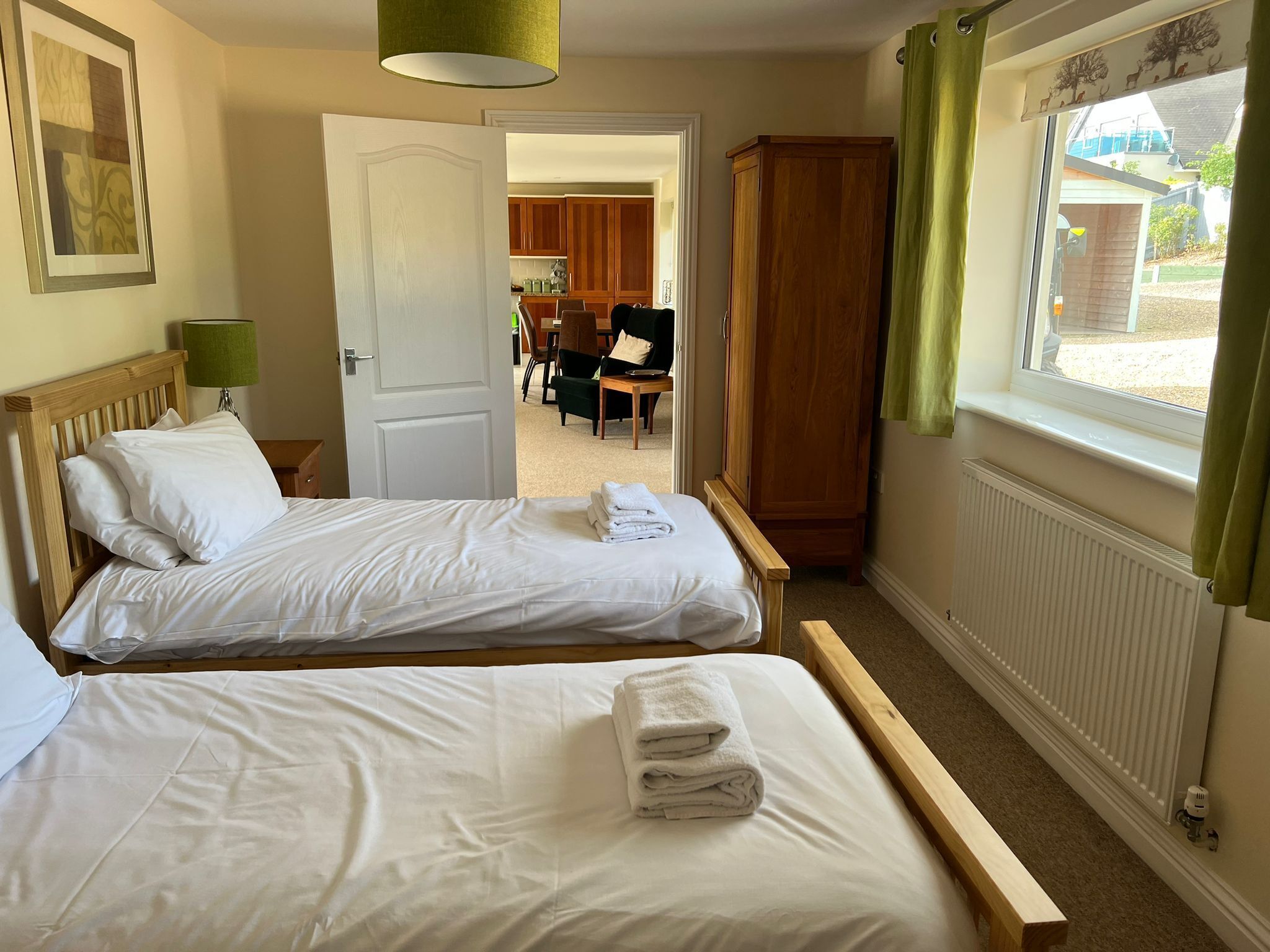 2 bedrooms, iron/ironing board, WiFi (free), bed sheets
