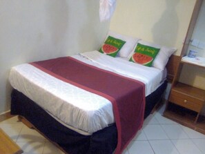 デラックス ダブルルーム ガーデンビュー | WiFi (無料)、ベッドシーツ