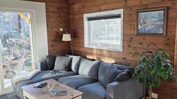 Smart TV, books, stereo