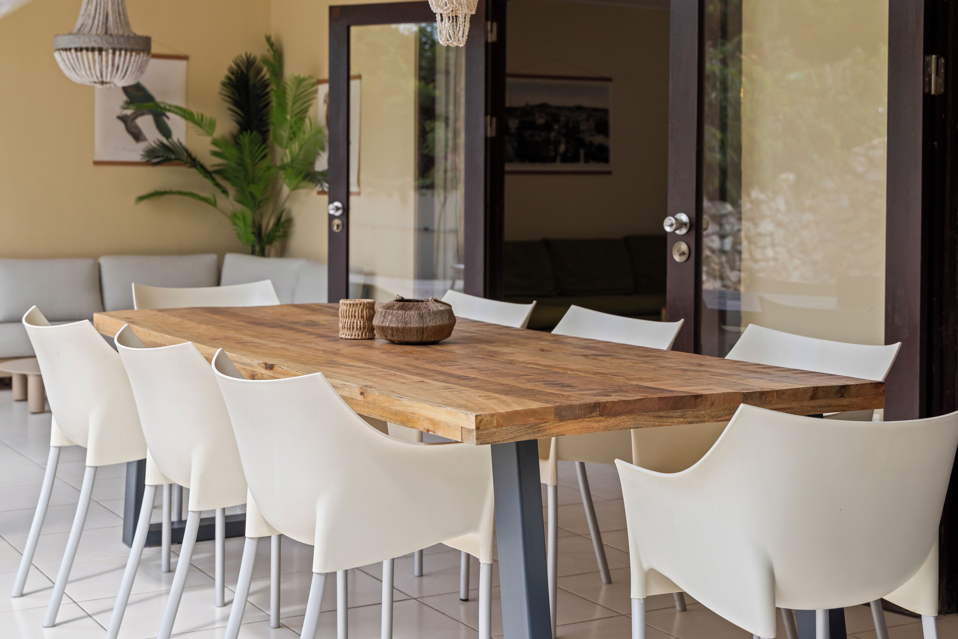 Villa, Pool View | Dining