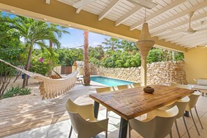 Villa, Pool View | Outdoor dining - The Hidden Palm Piscadera  (Willemstad)