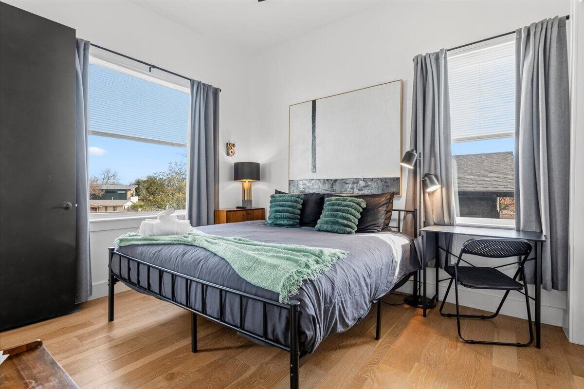 Blackout drapes, iron/ironing board, free WiFi