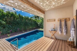 Pool - Hale Hou Nanea: 4  BR, 3.5  BA House in Princeville, Sleeps 10 (Princeville)